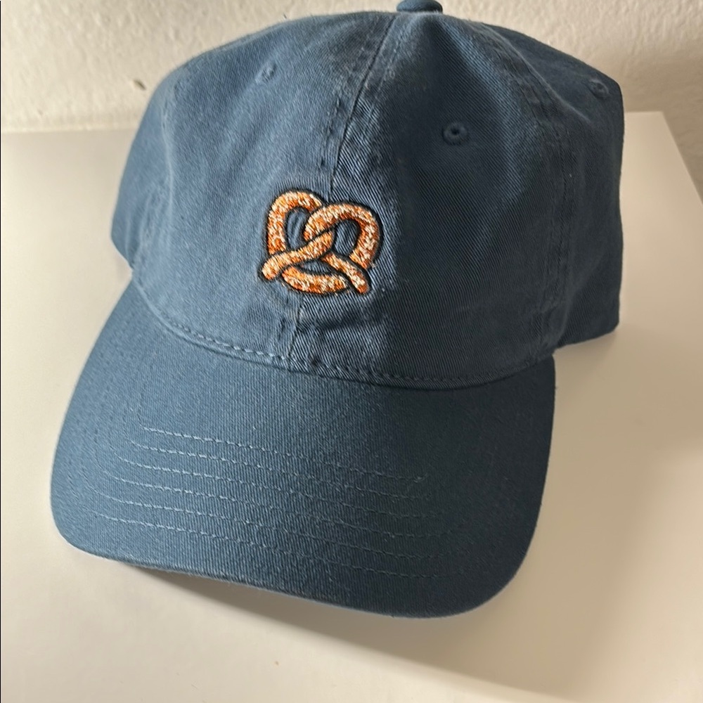 pretzel denim hat cap